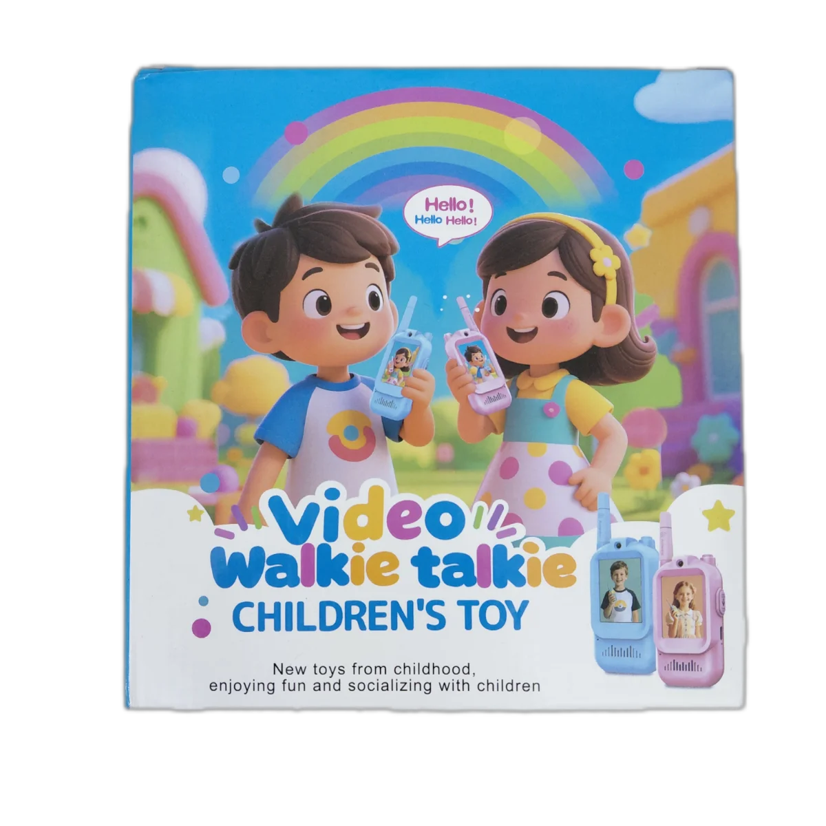 কিডস ভিডিও ওয়াকি টকি - Kids Video Walkie Talkies 2 Pcs Set